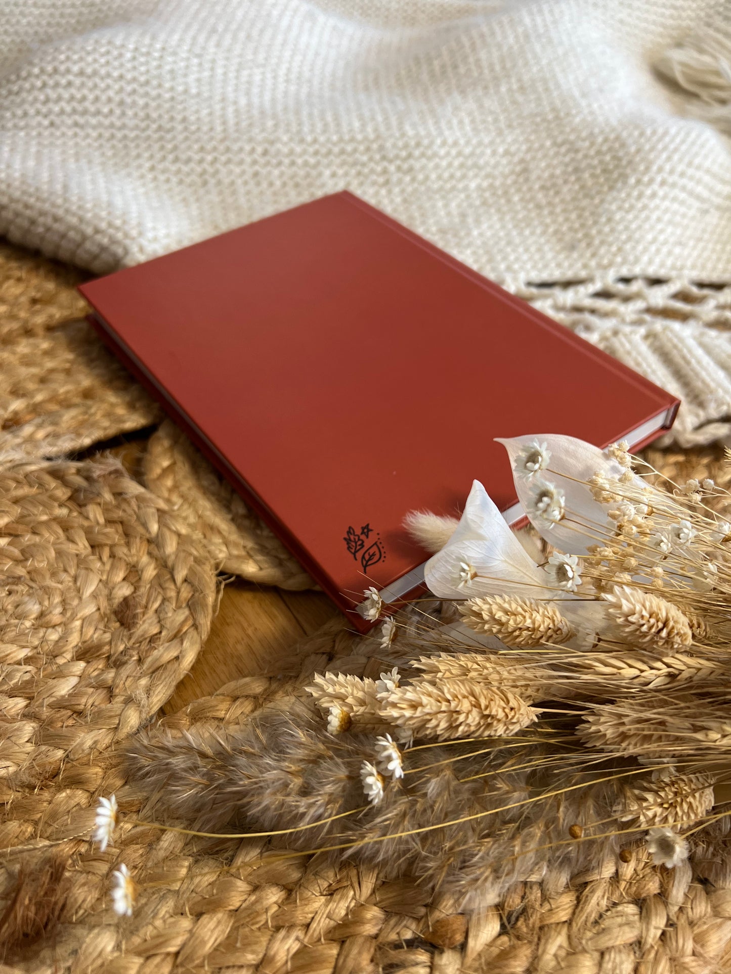 Notizbuch LYRA | DIN A5 Hardcover mit Fuchs | fuchsrot