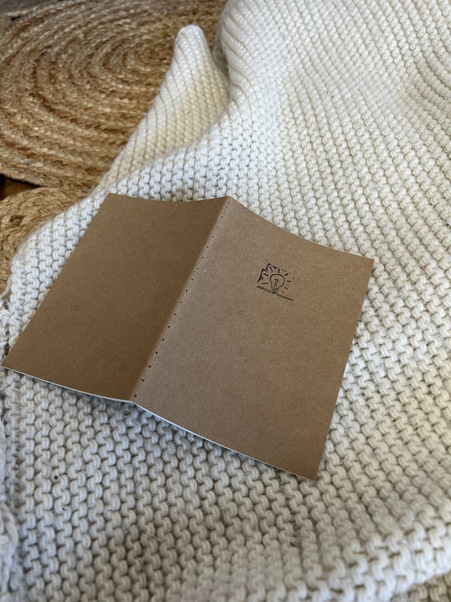 Notizheft Blanko DIN A6 | Ideenbuch denkwürdig - bedenkenswert