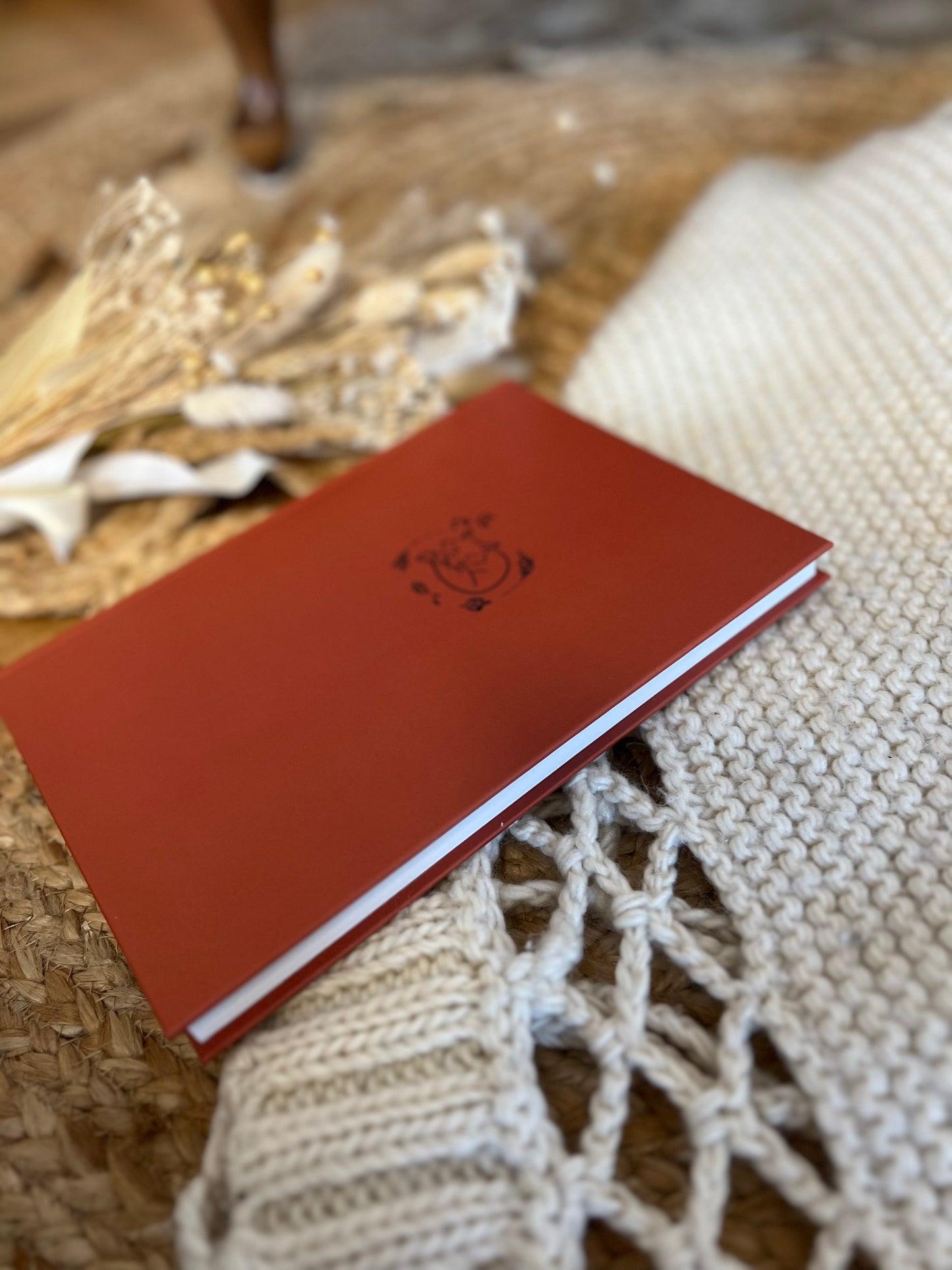 Notizbuch LYRA | DIN A5 Hardcover mit Fuchs | fuchsrot