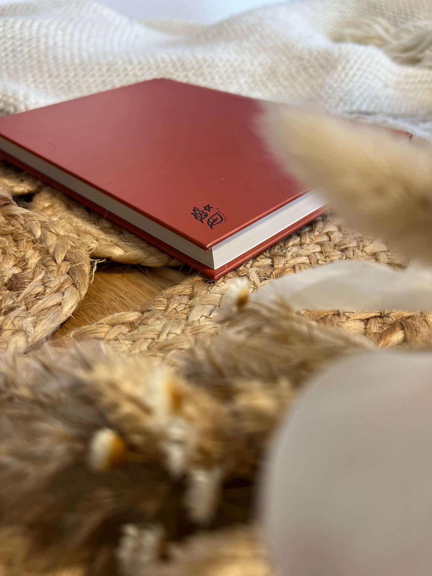 Notizbuch LYRA | DIN A5 Hardcover mit Fuchs | fuchsrot